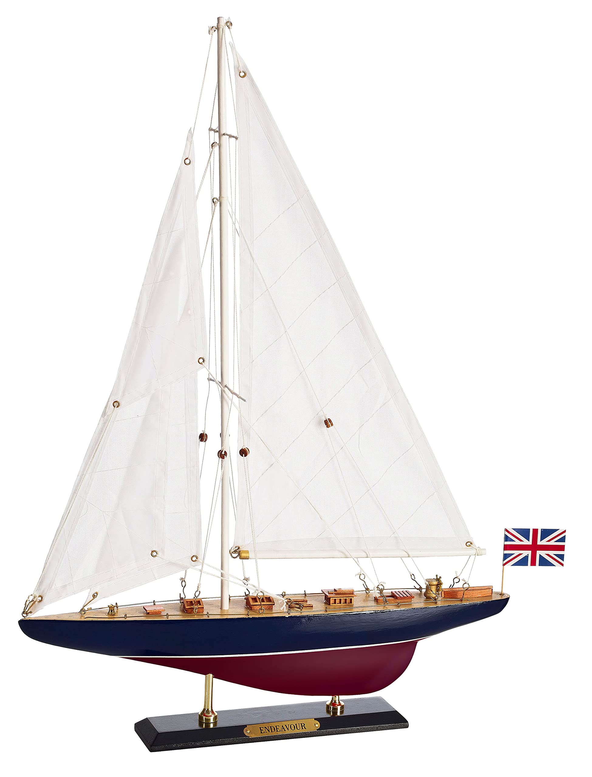 Amazon.com: SAILINGSTORY Wooden Sailboat Model Ship Sailing Boat